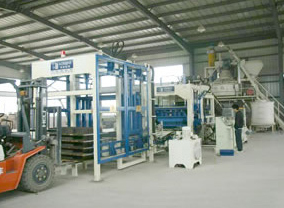 Semi Automatic Block Production Line