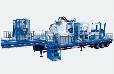 Mobile Block Making Production Line